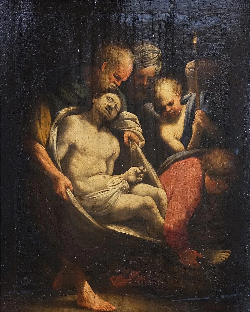 Cristo portato al sepolcro - Museo del Louvre, Parigi